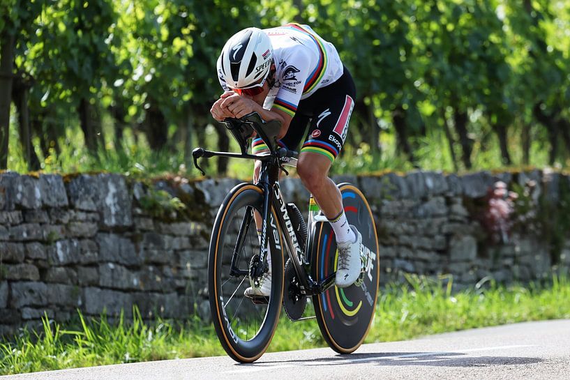 Remco Evenepoel World time trial champion Tour warmup 2024 by FreddyFinn