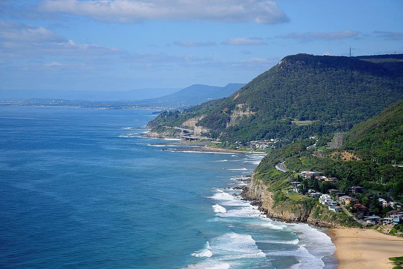 Vue depuis le belvédère de Stanwell Tops par Frank's Awesome Travels