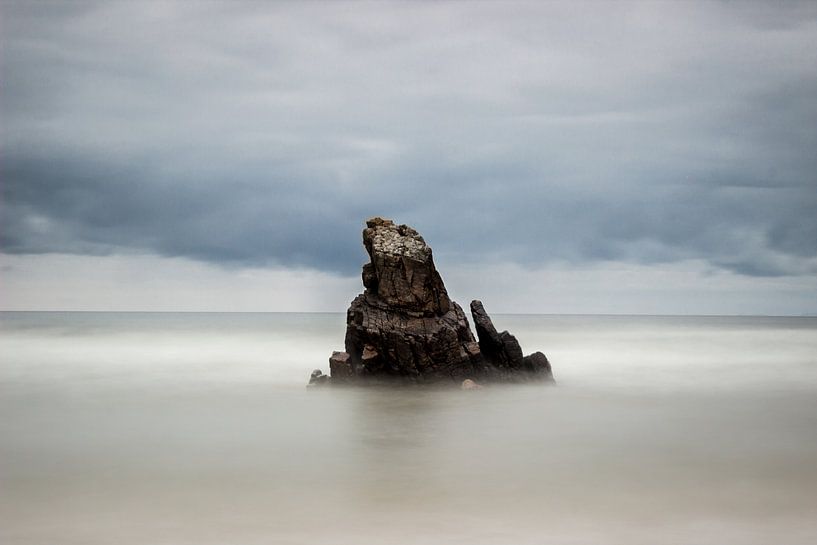 Rock in between seas II by Luis Boullosa