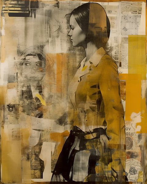 Collage moderne et vintage par Carla Van Iersel