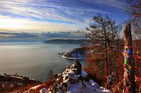 Vue sur le lac Baïkal | Tour de Sibérie | Photographie de voyage