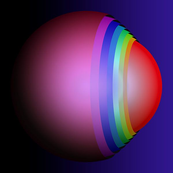 Boules cassées par Henk Schellekens