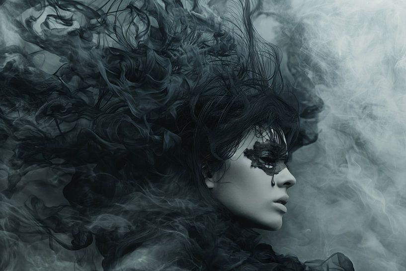 Masked woman by Imagine