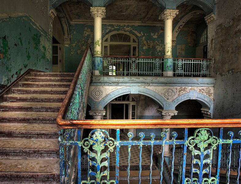 Les escaliers vers le sommet par Arthur van Orden