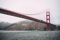 Golden Gate in Low Fog, San Francisco, USA