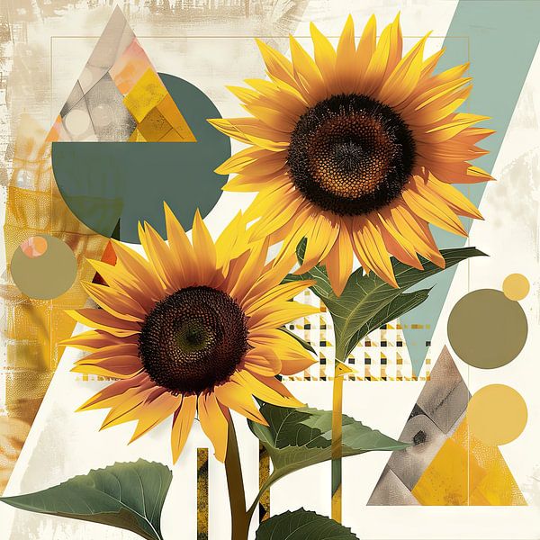 Sonnenblumen - Sonnenblume von Poster Art Shop