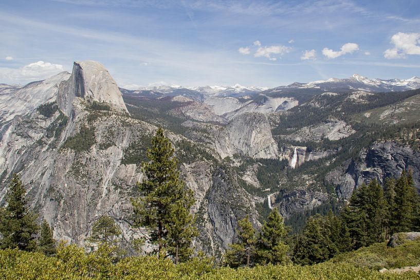 Yosemite National Park: El Capitan und Wasserfälle von Henk Alblas