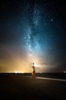 Voie lactée au-dessus de Westkapelle