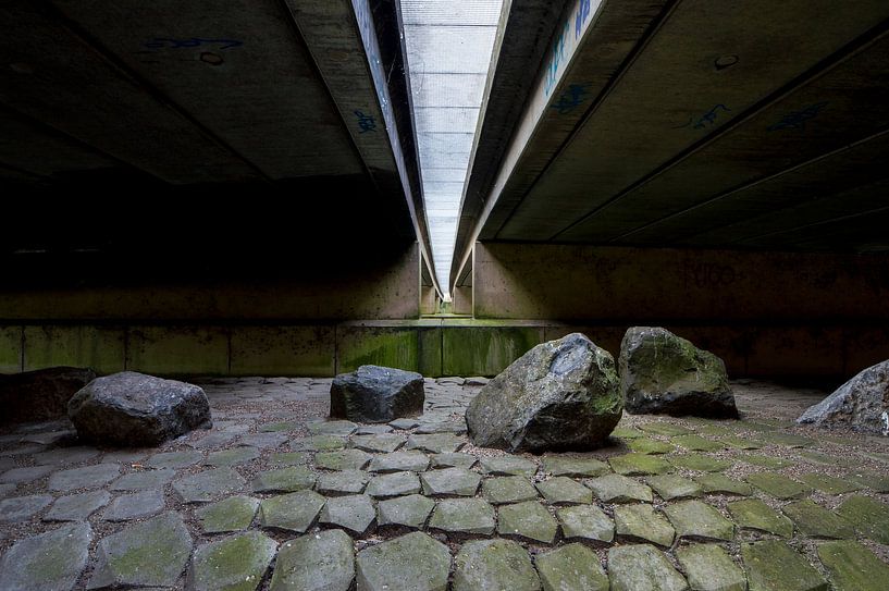 Rochers sous le viaduc par Robrecht Kruft
