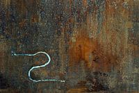 Abstract landschap in aarde tinten