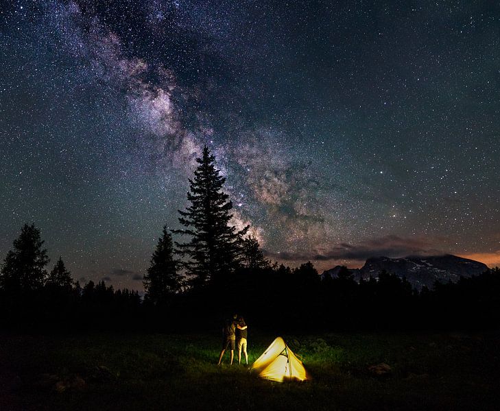 Together under the stars by Juriaan Moonen