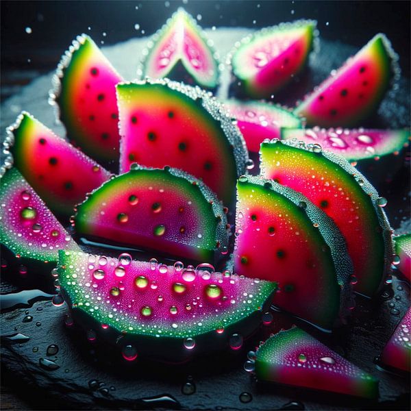 Cactus en tranches à la perle rare par Eric Nagel