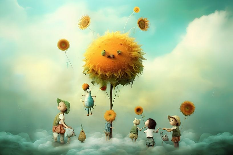 Conte de tournesol par Heike Hultsch