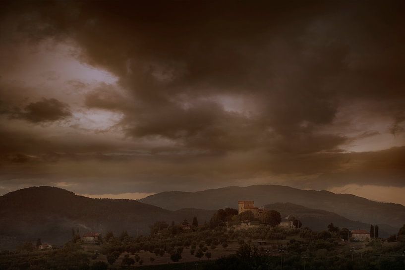 Collines toscanes par Jurgen Siero