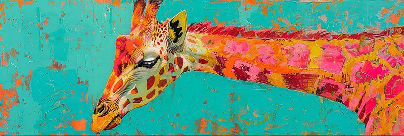 Giraffe von Poster Art Shop