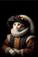 Porträt Renaissance-Katze