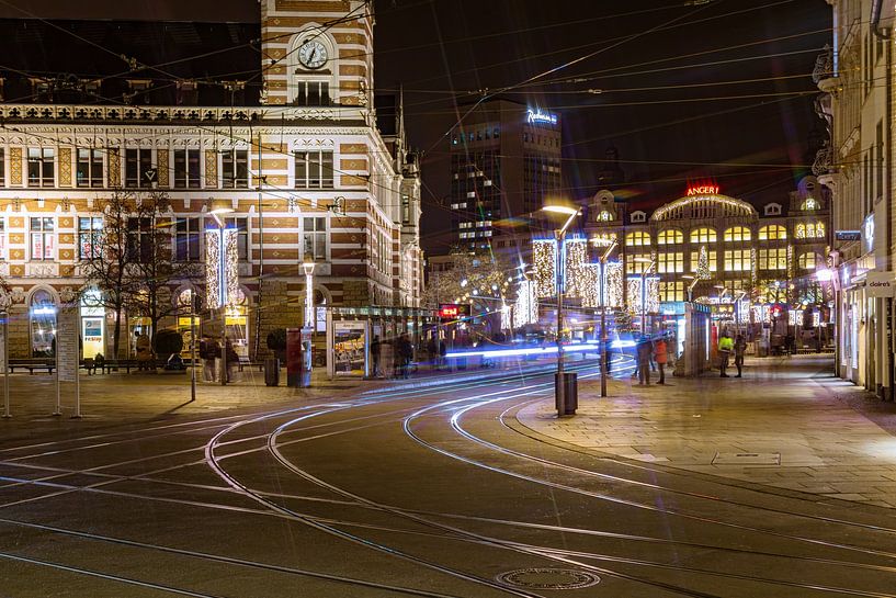 Erfurt - Anger - Straßenbahn von Mixed media vector arts