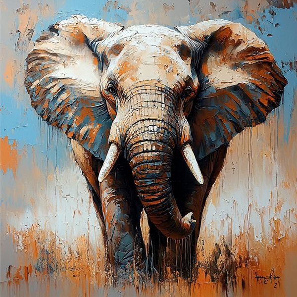 African Elephant by PixelPrestige