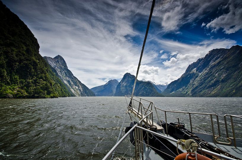 Segeln in Milford Sound - Neuseeland von RB-Photography