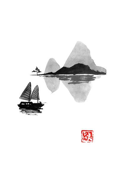 fisherman island by Péchane Sumie