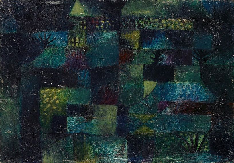 Terrassengarten, Paul Klee von Meisterhafte Meister