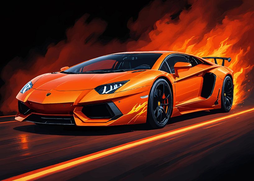 Lamborghini Aventador von MIROKKU