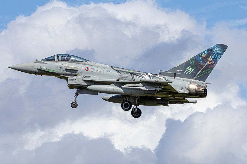 Italienischer Eurofighter Typhoon beim NATO Tiger Meeting 2024 von Harm-Jan Martens