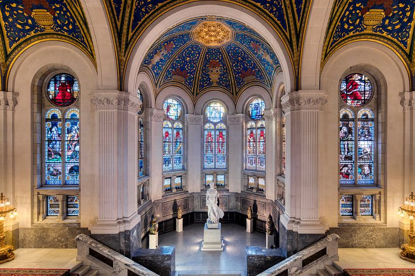Staircase Peace Palace in The Hague by Rob van Esch