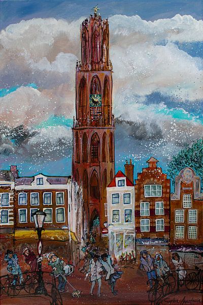 The cathedral in all weathers by Sophia Anastasia