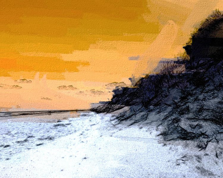 North Sea coast by Kay Weber