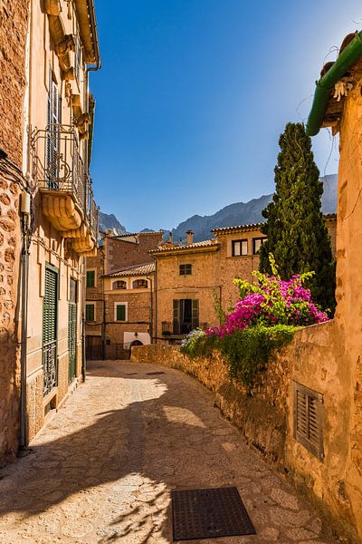Idyllic old village Fornalutx on Mallorca, Spain by Alex Winter