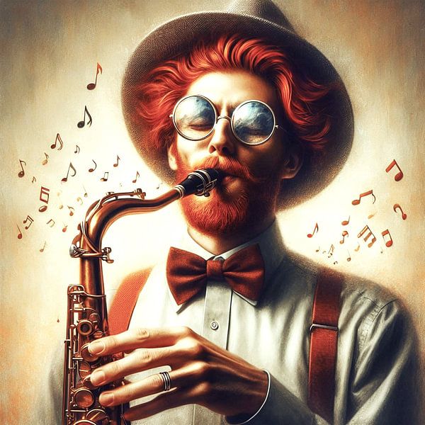 jouer du saxophone par Bernhard Karssies