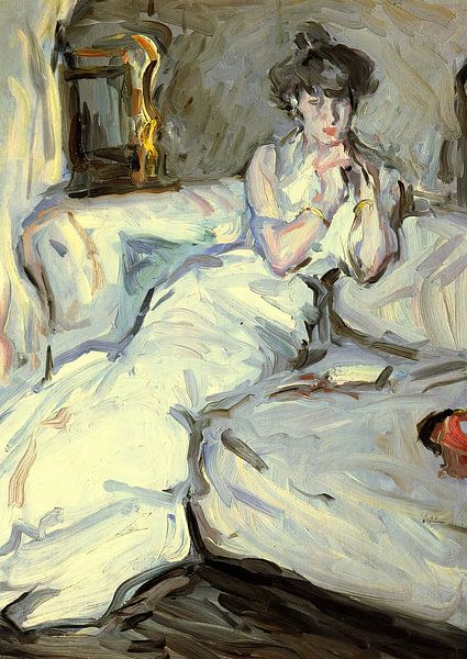 Samuel John Peploe - Fille en blanc par Peter Balan