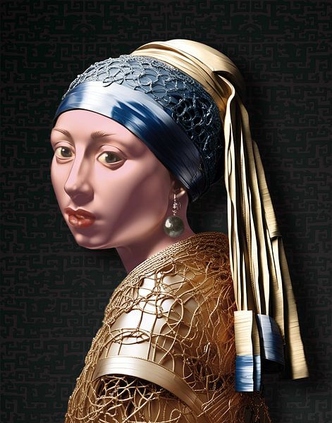 The girl is the pearl by Will Scholten