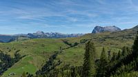 View over the Seiser Alm