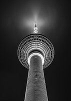 Fernsehturm - Alexanderplatz - Berlin - Black White