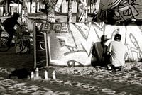 Street art à Venice Beach, Californie