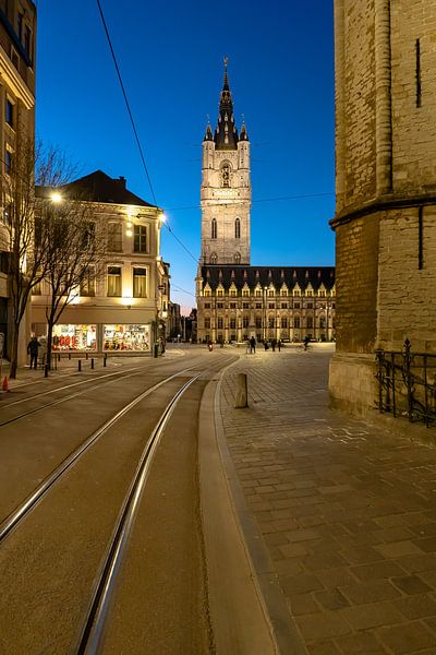 Gent bei Nacht von Edwin Boer