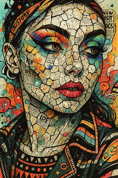 Fragmentierte Muse von INGO