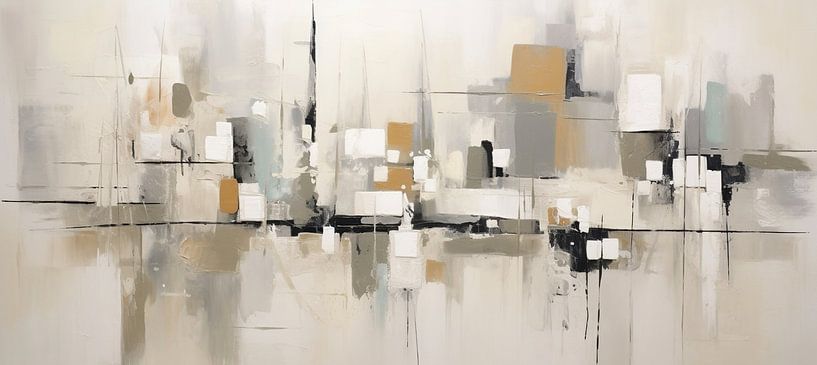 Green Pastel 41.62 by ARTEO Paintings