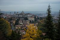 Bergamo in der blauen Stunde