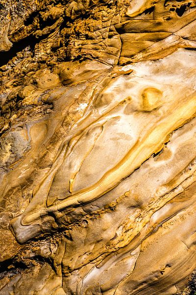 Beauté naturelle des rochers abstraits par Dieter Walther