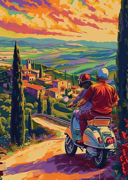 Tuscan Adventure by Hazen Rocky