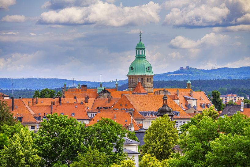 Vue sur la vieille ville historique de Bamberg par ManfredFotos