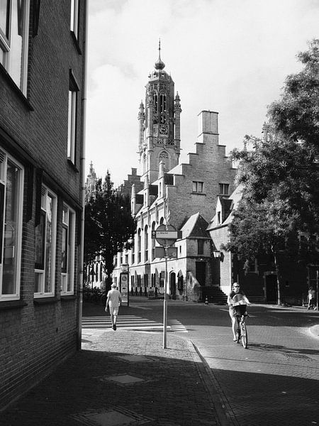 In the center of Middelburg by Tom Haak