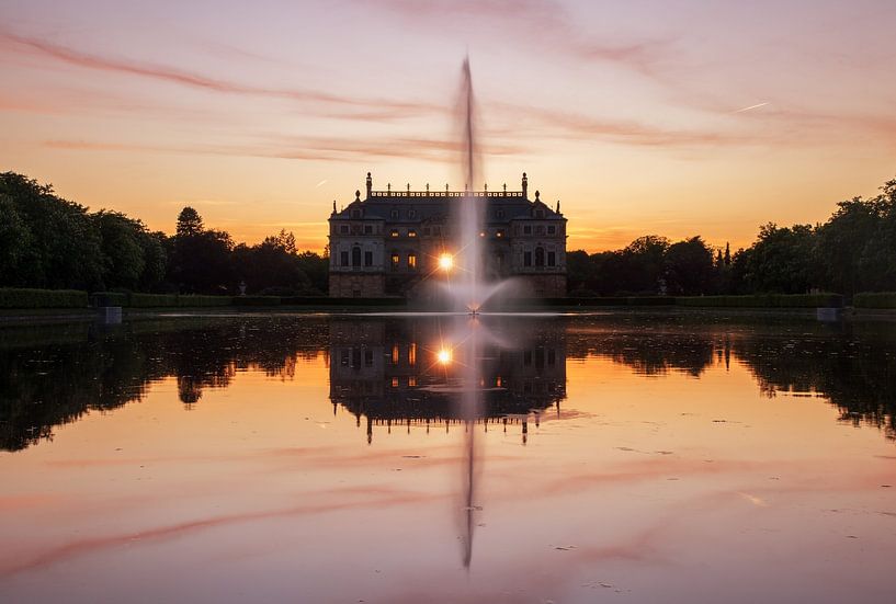 Sommerpalais in Großen Garten von Sergej Nickel