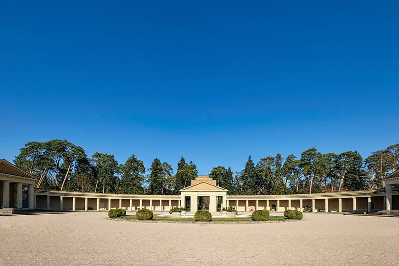 Main entrance of Waldfriedhof, Darmstadt by pixxelmixx