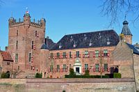 Kasteel met blauwe lucht