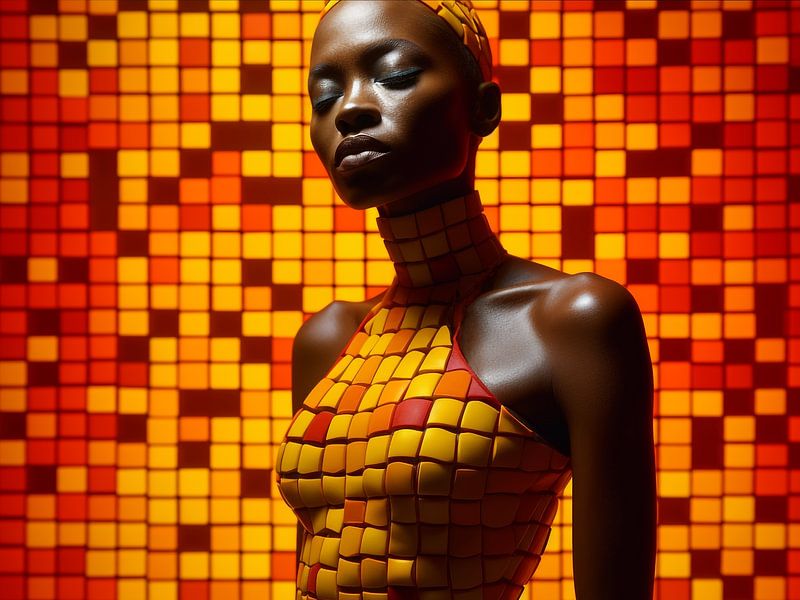 Gekachelte Visionen des Afrofuturismus von Color Square