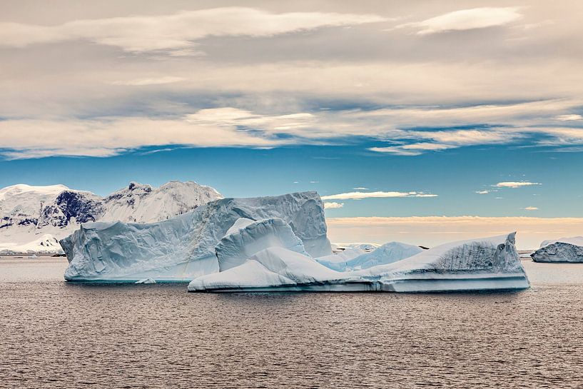Les icebergs de l'Antarctique par Roland Brack